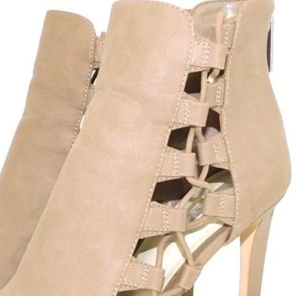 BCBGeneration "Cashin" Lace-up Caged Bootie - Picture 3 of 11